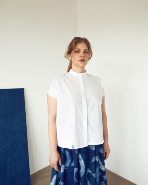 Elegantný biely top